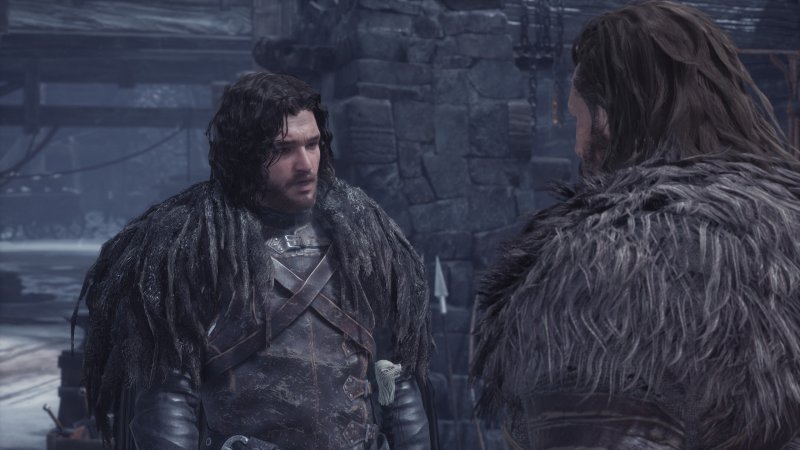 Jon Snow e il protagonista di Game of Thrones: Kingsroad Jon Snow e il protagonista di Game of Thrones: Kingsroad