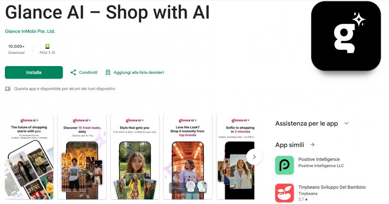 Non avete uno smartphone Samsung? Non disperate: Glance AI è già disponibile su Google Play Store