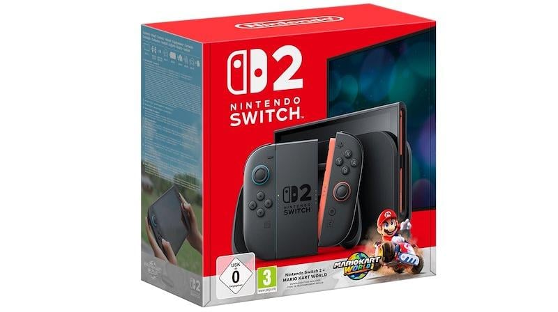 La scatola di Nintendo Switch 2