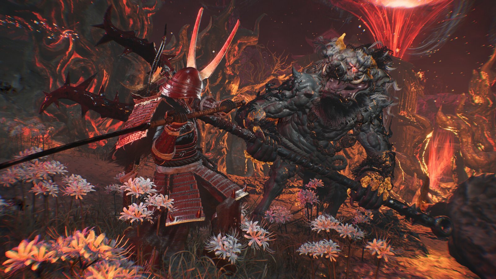 Una sequenza di combattimento di Nioh 3