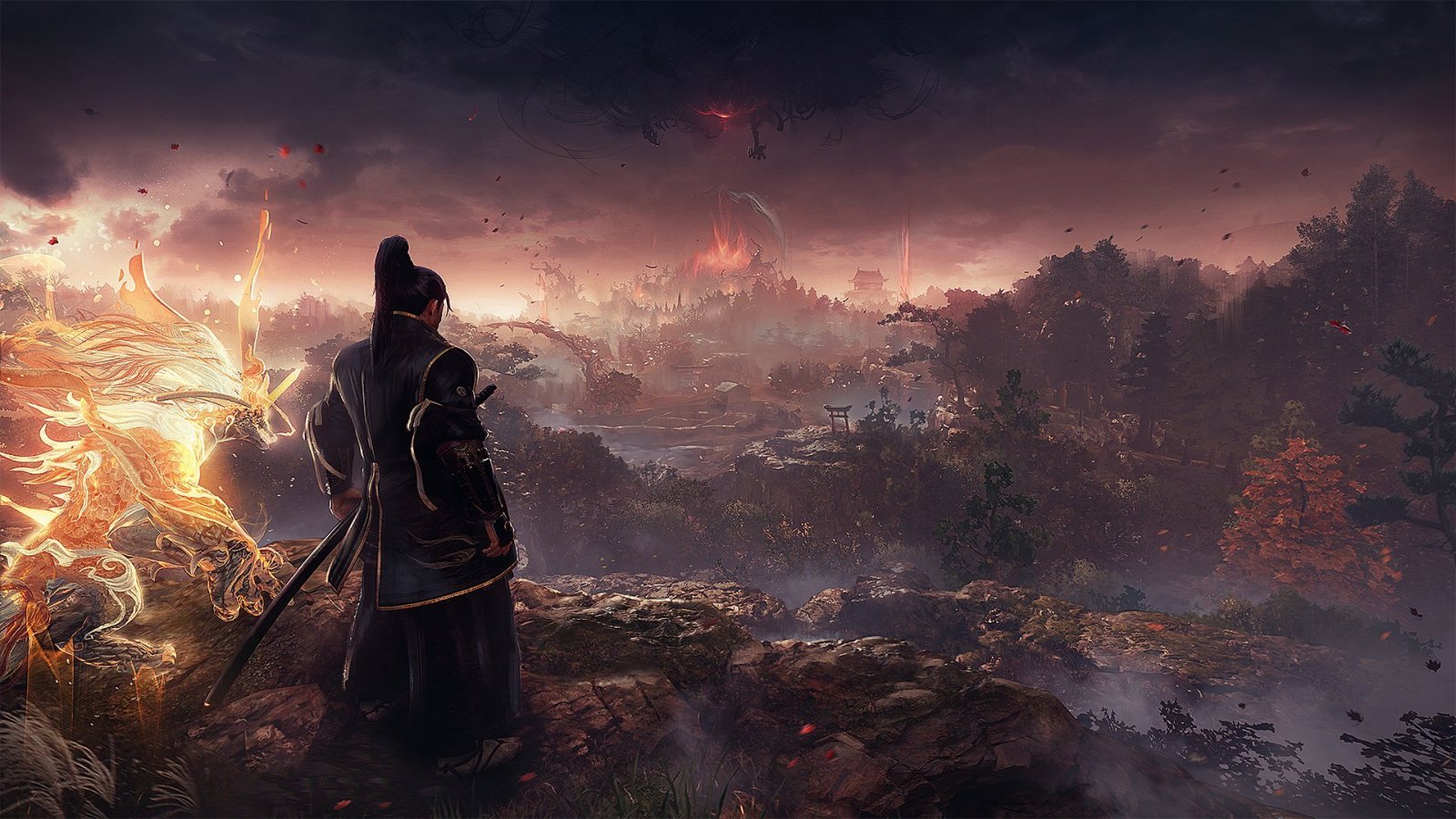 Il protagonista di Nioh 3 si trova davanti alla nuova struttura open map
