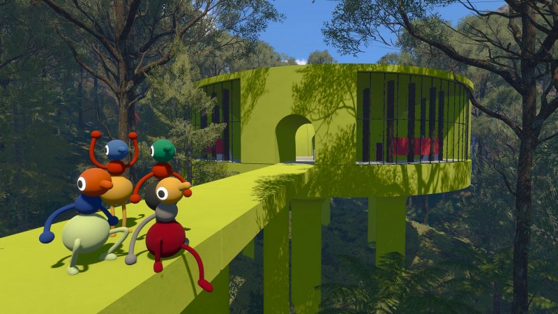 Le grandi e minimali strutture architettoniche di Big Walk
