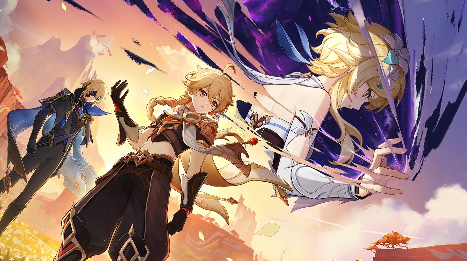 L'artwork della versione 5.7 di Genshin Impact