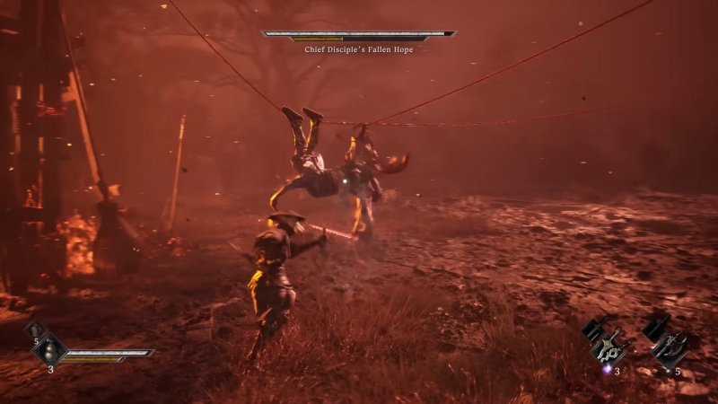 La seconda fase dello scontro con il Chief Disciple è davvero spettacolare