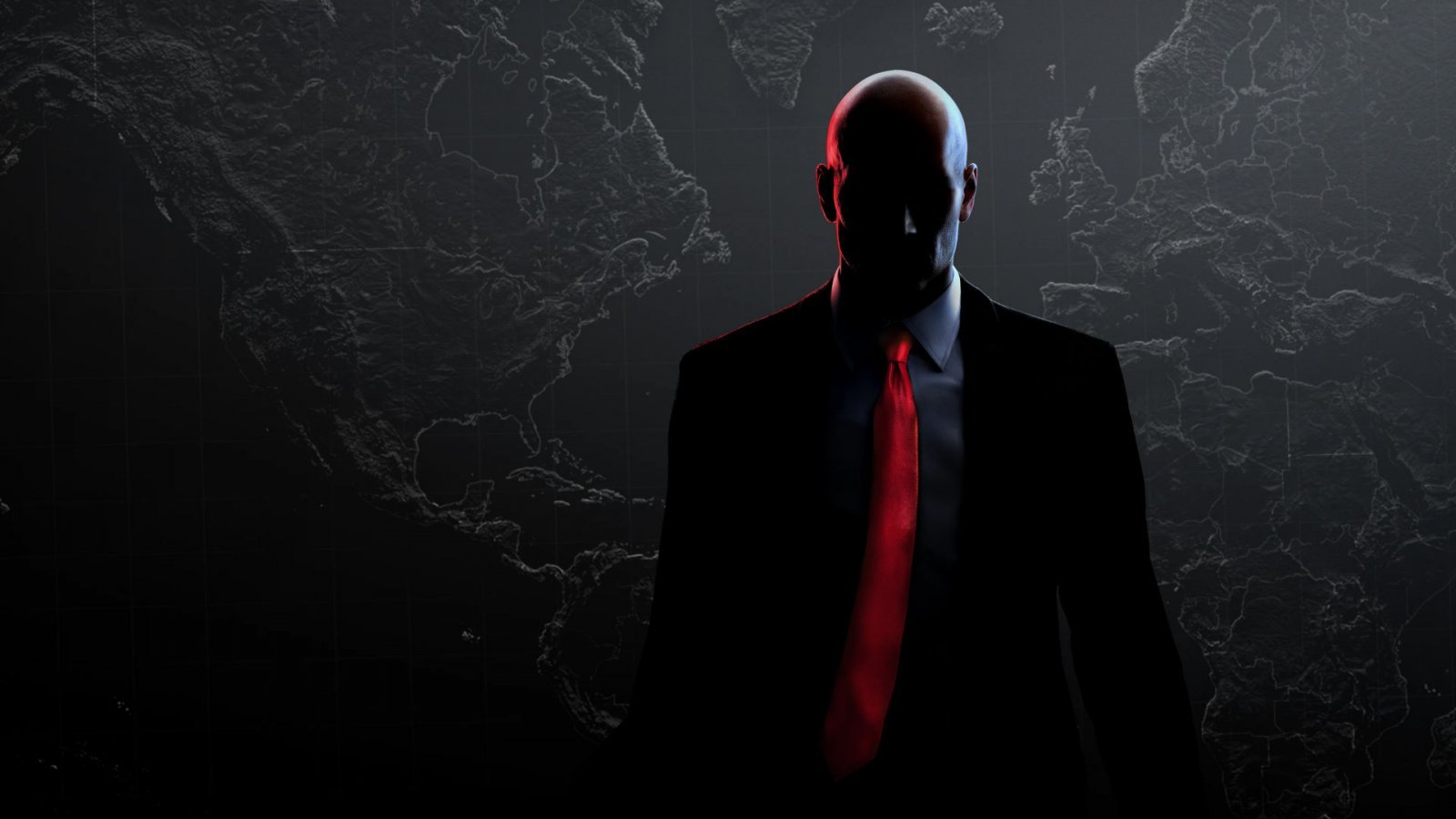 Agente 47 nell'illustrazione di Hitman World of Assassination