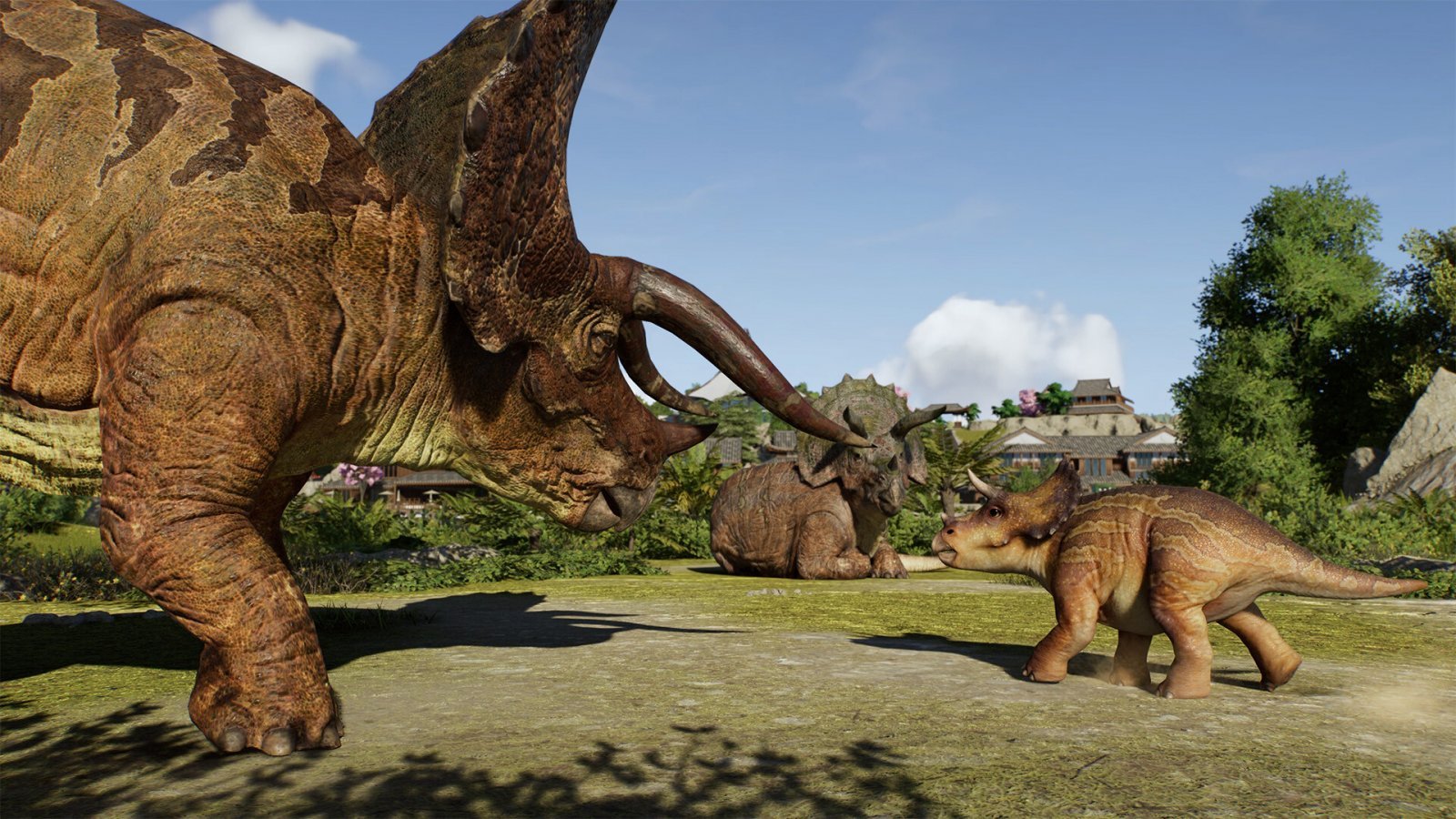 Una scena di Jurassic World Evolution 3