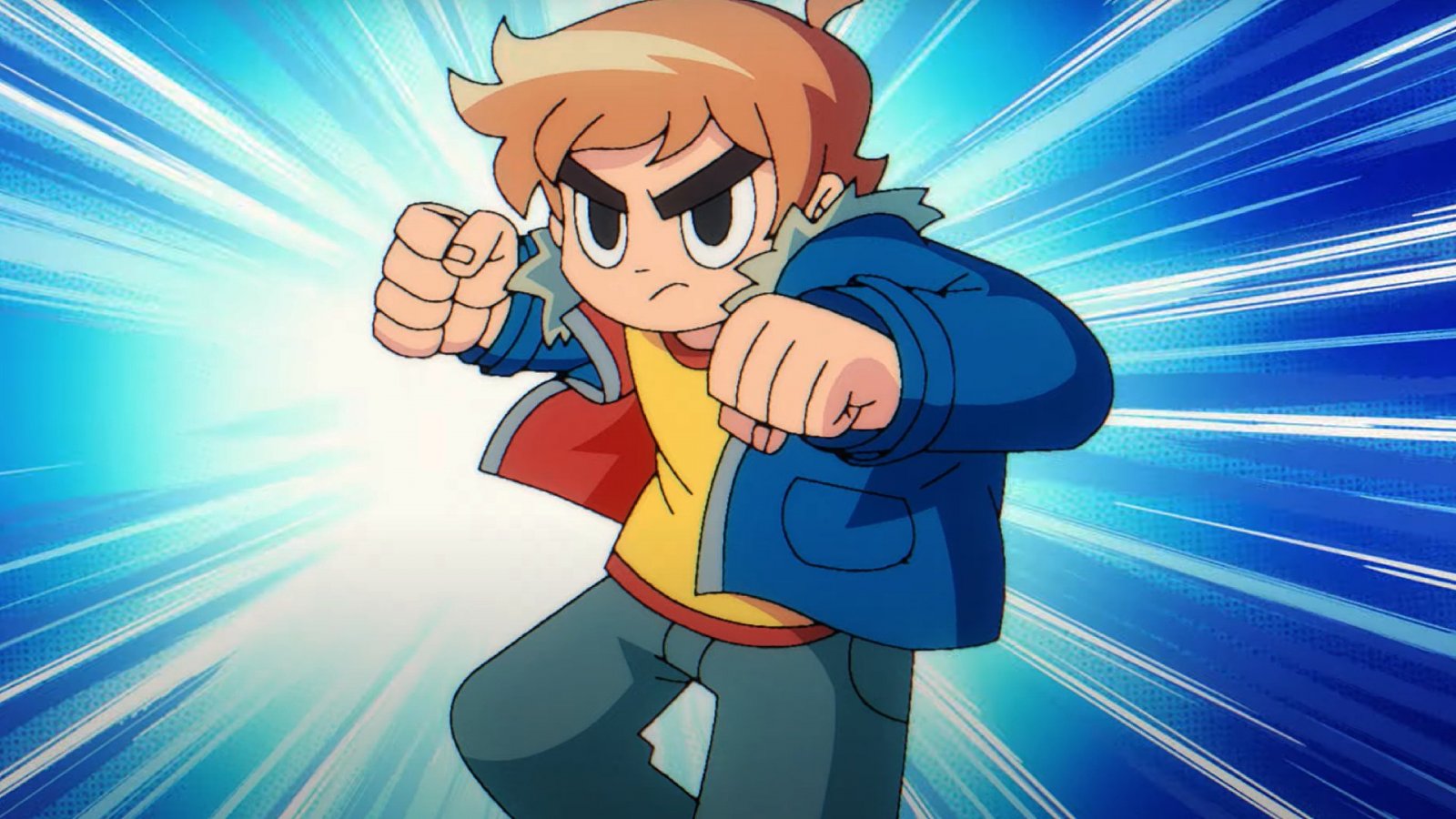 Scott Pilgrim si prepara a colpire in Scott Pilgrim EX
