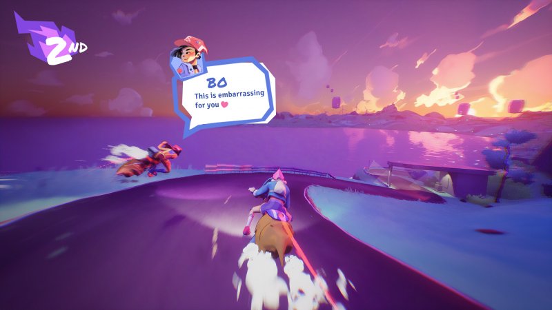 Una corsa nella campagna futuristica di Crescent County