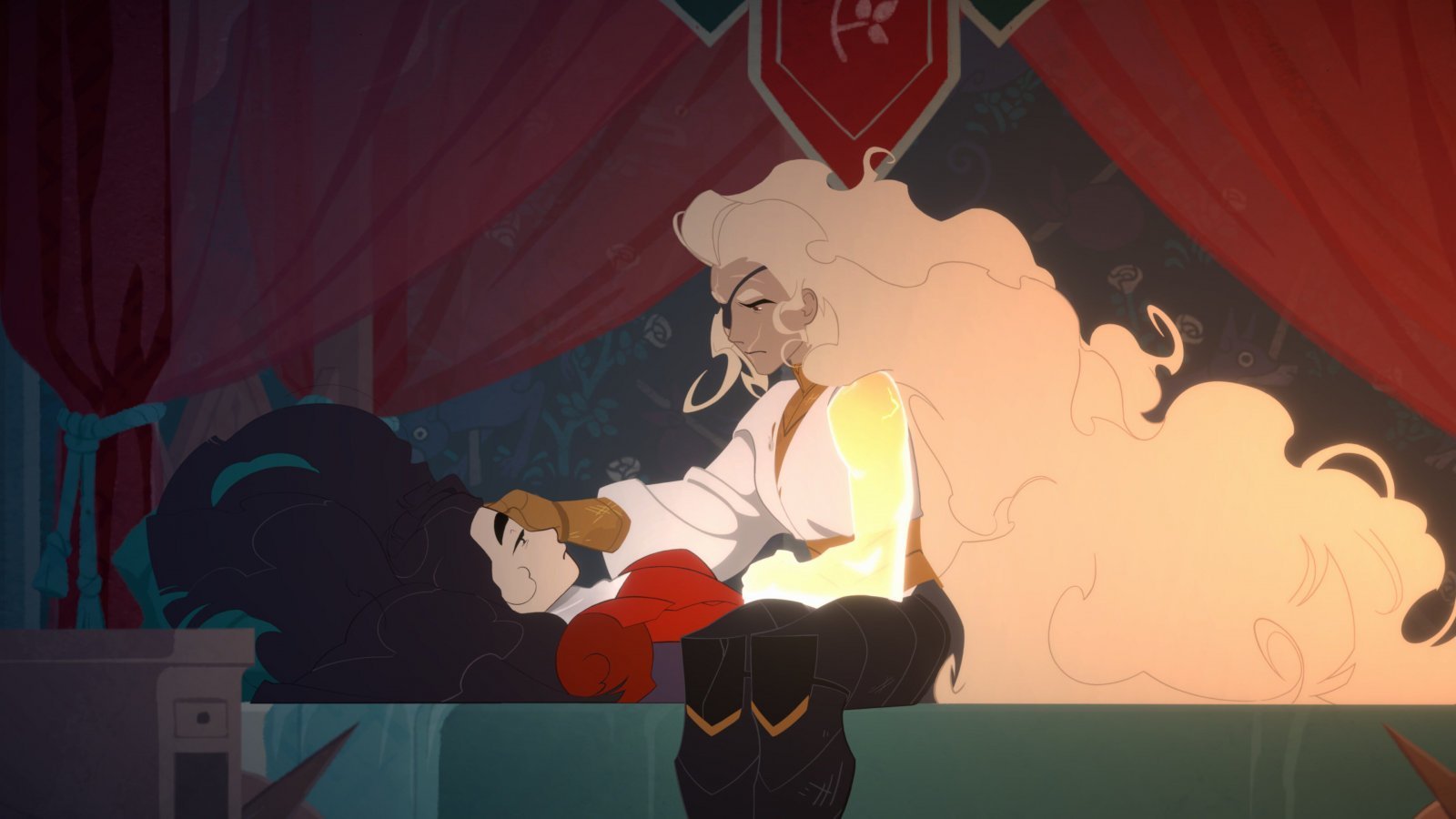 Una scena di At Fate's End