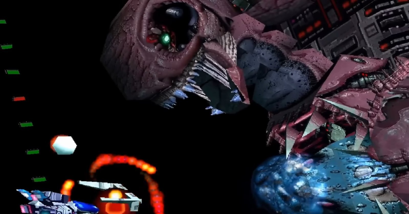 Uno dei boss di R-Type Delta: HD Boosted