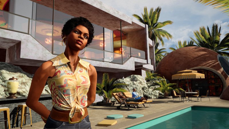 Jane Royce è il secondo personaggio controllabile: una giovane ma abile detective, grande fan di Poirot