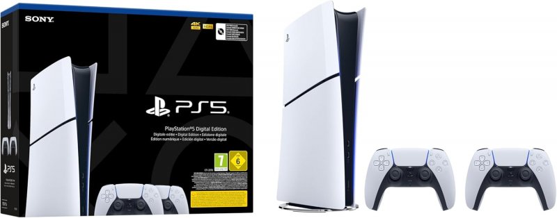 La scatola di PS5 e i contenuti