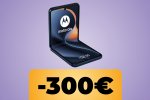 Razr 60: cala a picco il prezzo del pieghevole Motorola su Amazon, Moto AI e due display pOLED - Notizia