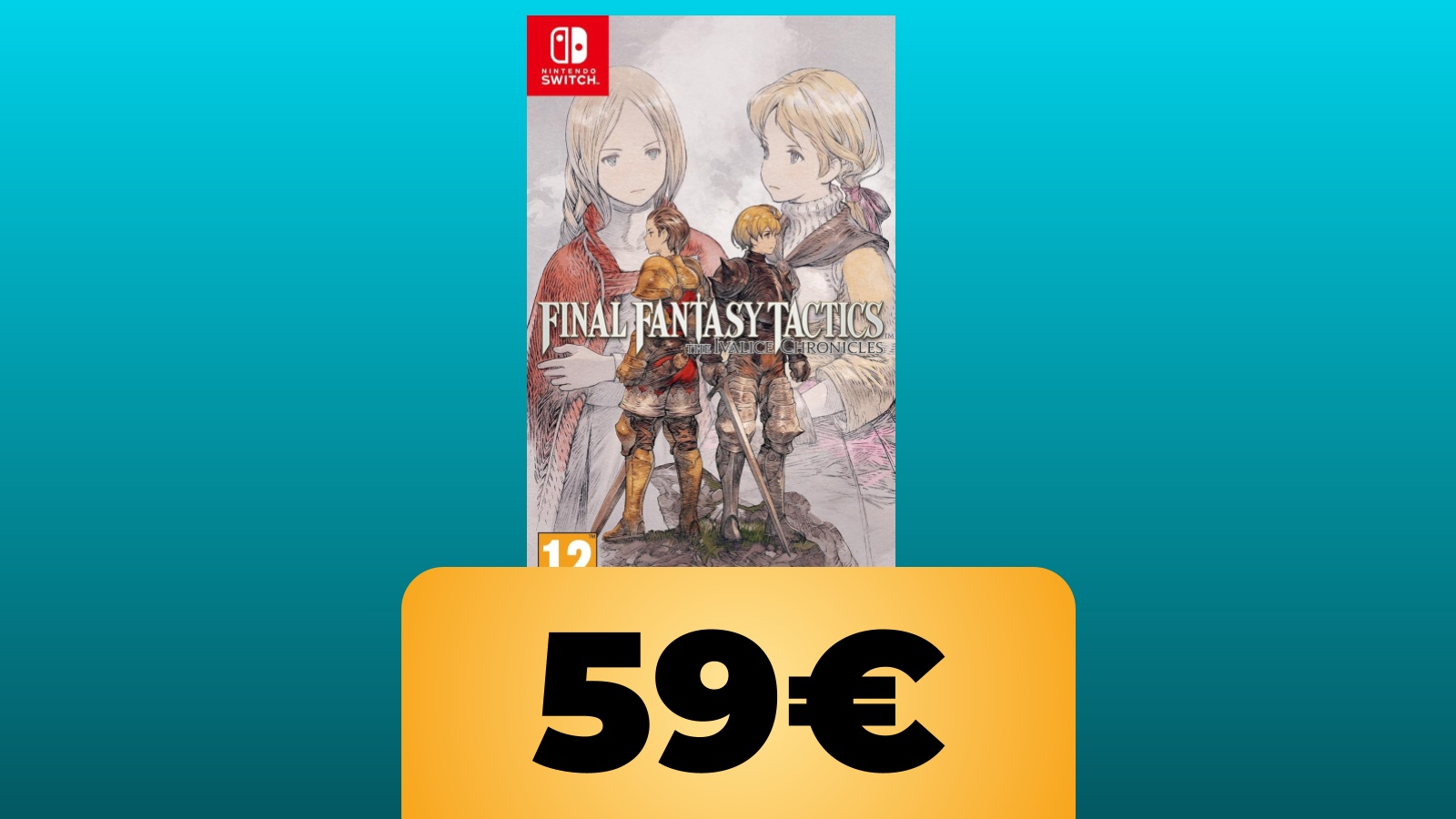 Final Fantasy Tactics - The Ivalice Chronicles per PS5 e Nintendo Switch è in prenotazione su Amazon