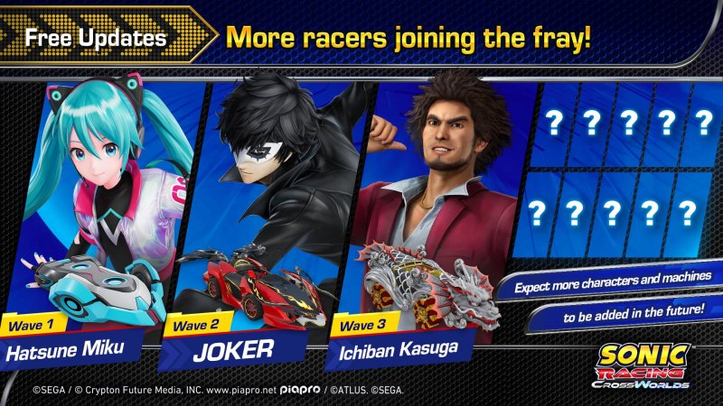 Hatsune Miku, Joker da Persona 5 e Ichiban da Like a Dragon saranno i primi tre cameo ad aggiungersi al roster di personaggi. Aspettiamoci parecchie sorprese come queste