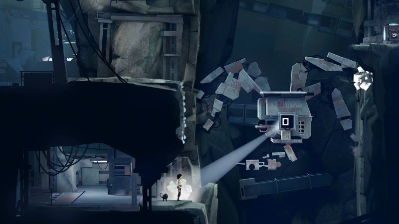 La protagonista di Planet of Lana 2: Children of the Leaf alle prese con una minaccia robotica