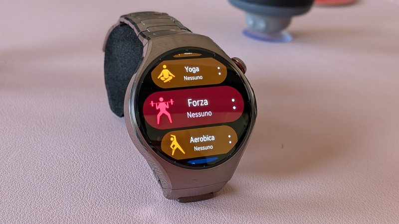 Alcuni degli sport disponibili su Huawei Watch 5
