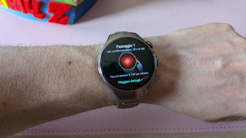 Il sensore X-TAP pronto all'uso