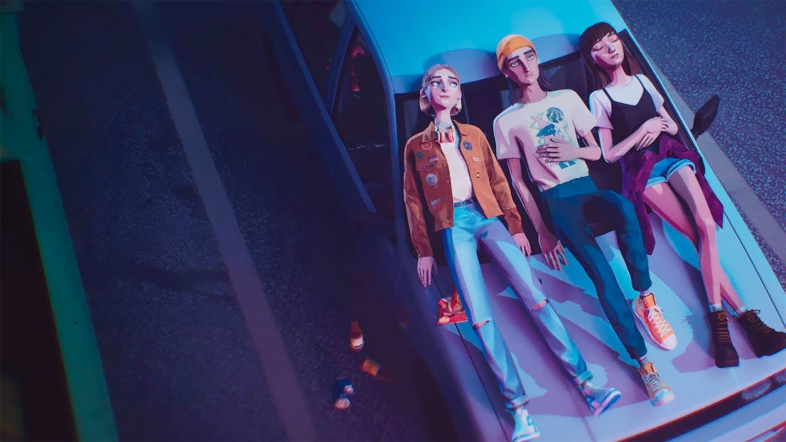 I tre protagonisti di Mixtape si godono le ultime ore assieme