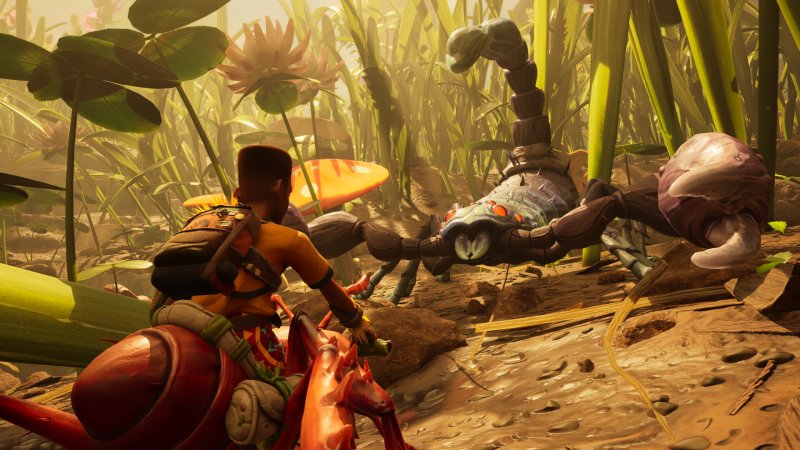 La novità più grande di Grounded 2 è la possibilità di ammaestrare insetti, nella versione early access sono due: la formica rossa soldato e un tipo di ragno La novità più grande di Grounded 2 è la possibilità di ammaestrare insetti, nella versione early access sono due: la formica rossa soldato e un tipo di ragno