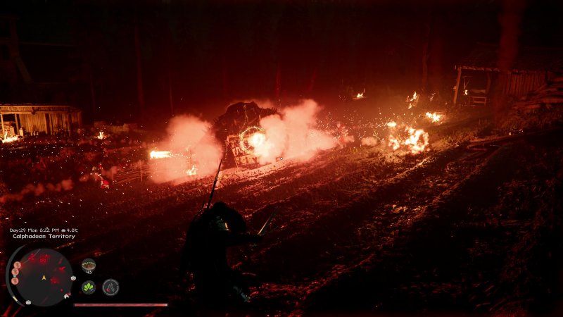 Alcune delle sequenze notturne dell'assedio sono davvero sorprendenti