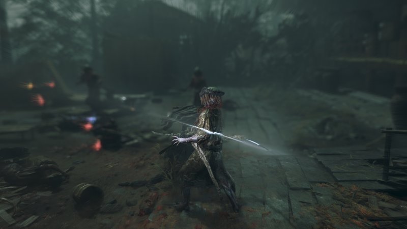 Musashi, da bravo samurai, usa solo la katana. Le altre armi non sono sparite però, sono solo state integrate nel sistema di magie, che offrirà molte più opzioni rispetto al passato Musashi, da bravo samurai, usa solo la katana. Le altre armi non sono sparite però, sono solo state integrate nel sistema di magie, che offrirà molte più opzioni rispetto al passato