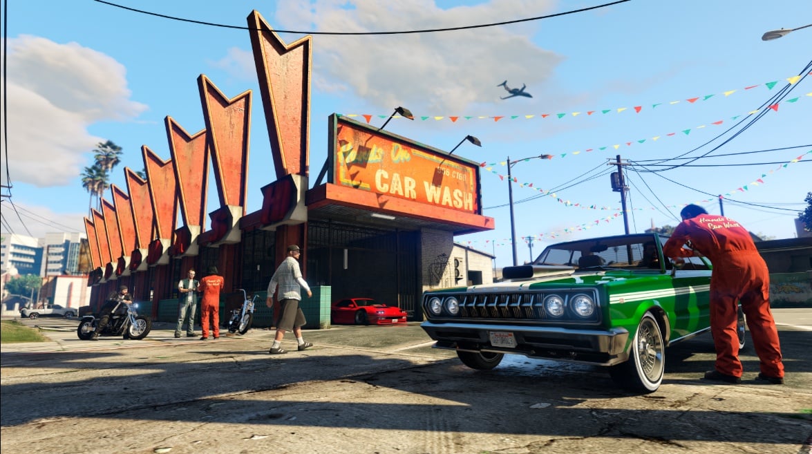 L'autolavaggio di GTA Online