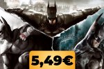Batman: Arkham Collection costa pochissimo per PC Steam: è tutta la serie principale con gli extra - Notizia
