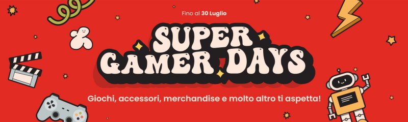 Il banner dei Super Gamer Days