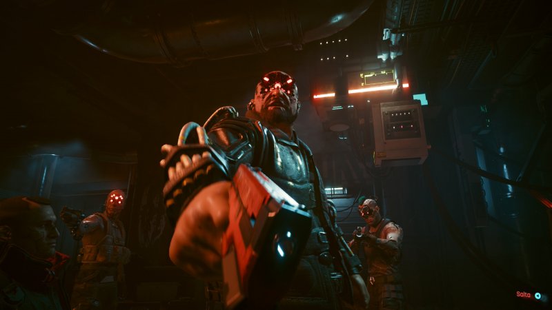 Una delle prime situazioni 'tese' di Cyberpunk 2077: Ultimate Edition