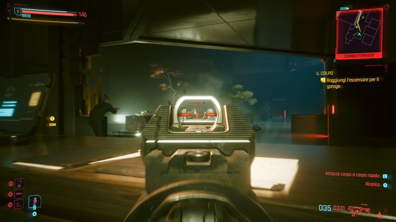 Cyberpunk 2077 è prima di tutto uno sparatutto in prima persona e solo dopo un gioco d'azione corpo a corpo