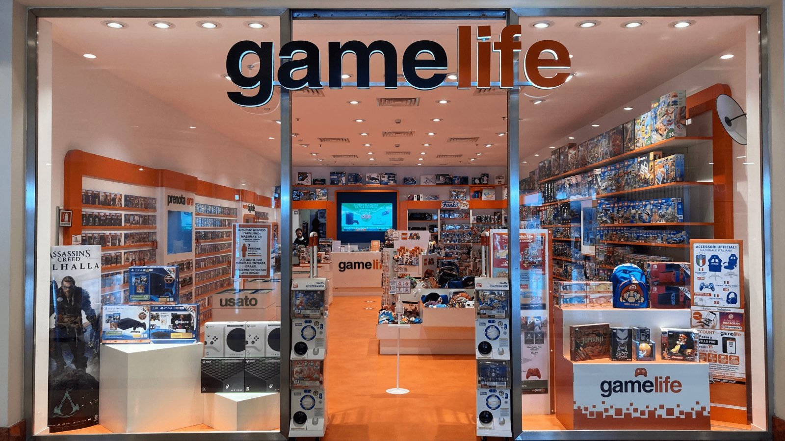 Un negozio GameStop