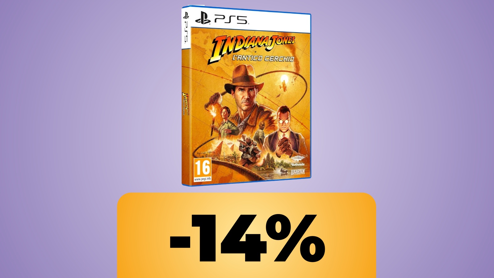 Indiana Jones e l'antico Cerchio per PlayStation 5 è già al suo minimo storico su Amazon