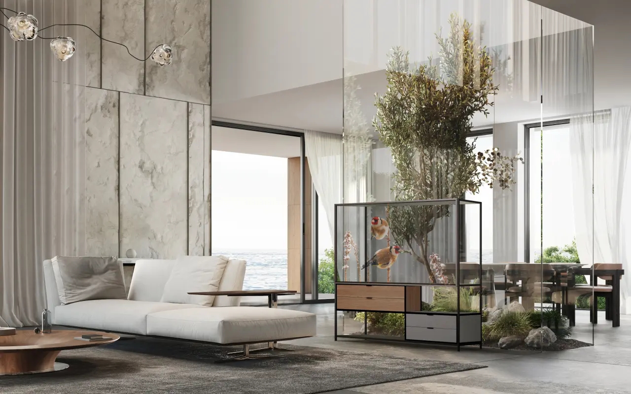 LG Transparent OLED Signage da 55'