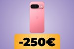 Google Pixel 9 è in promozione su Amazon: maxi sconto sulla versione Rosa Peonia - Notizia