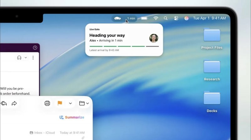 Le Live Activities su macOS