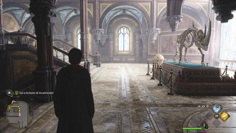 Una delle tante, suggestive sale di Hogwarts Legacy Una delle tante, suggestive sale di Hogwarts Legacy