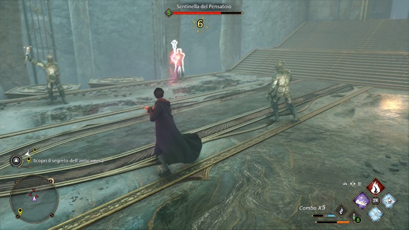 Una sequenza di combattimento in Hogwarts Legacy Una sequenza di combattimento in Hogwarts Legacy