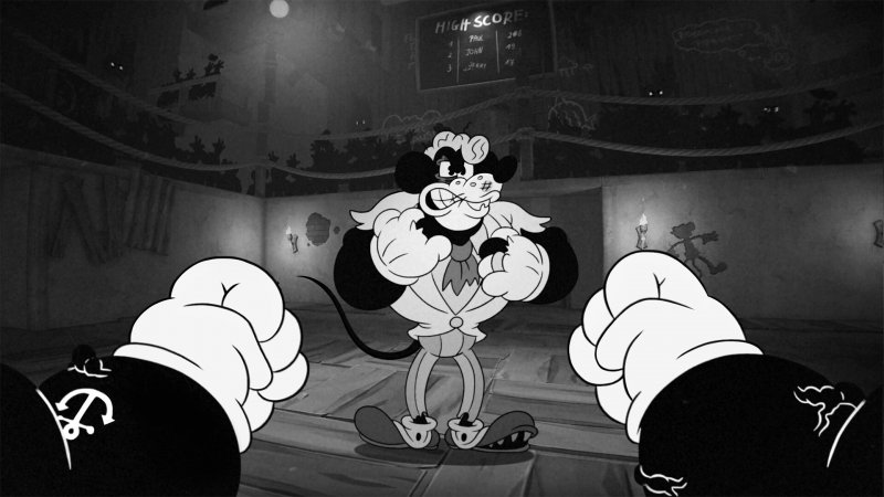 Il momento di usare i cazzotti in Mouse: P.I. for Hire