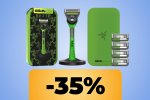 Gillette e Razer per un rasoio da barba per veri gamer in offerta: 5 lamette di ricambio incluse - Notizia