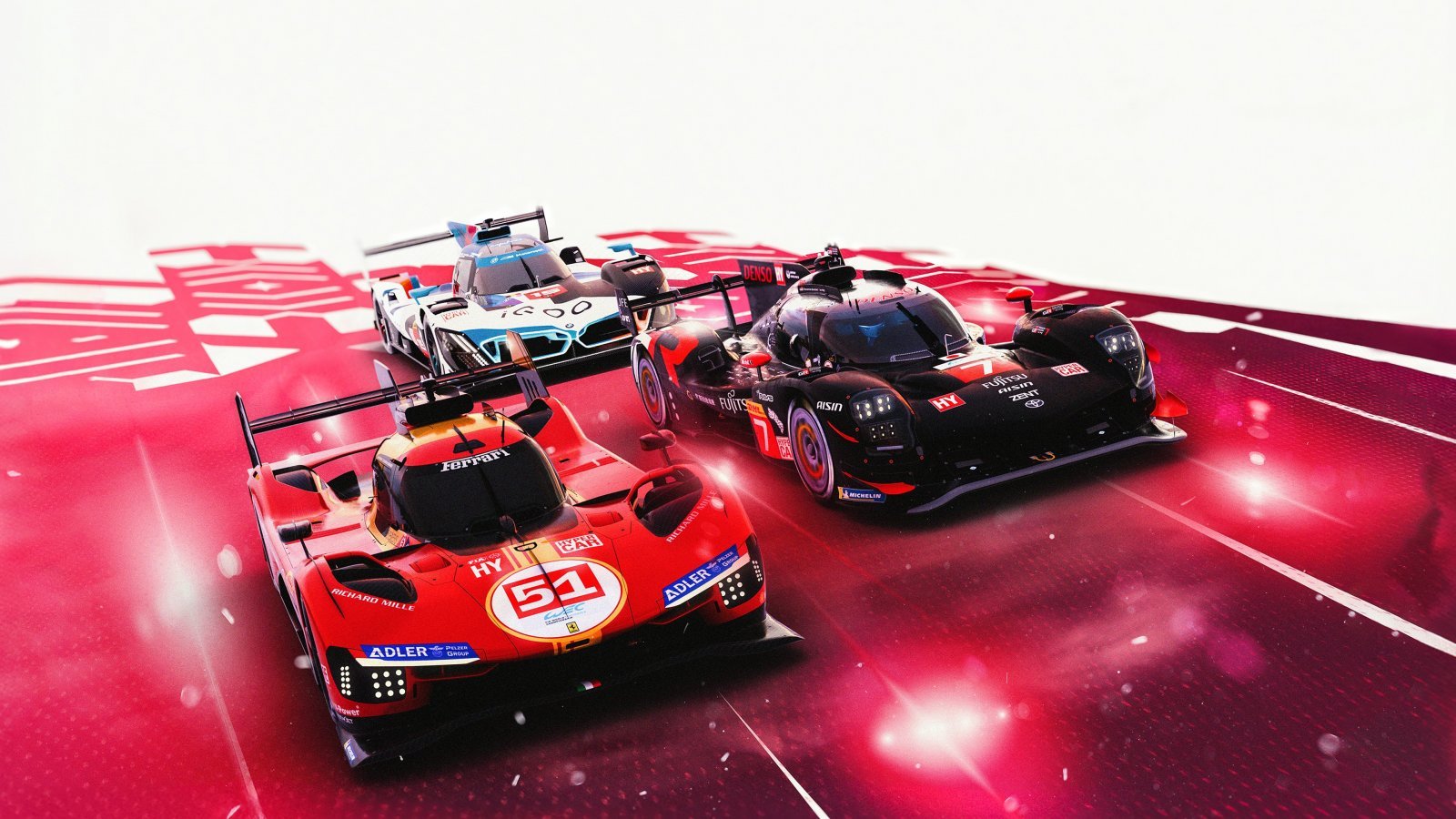 Immagine di copertina di Le Mans Ultimate con tre Hypercar in pista