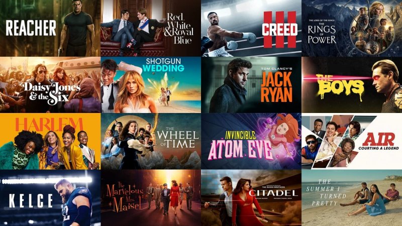 Alcuni dei tanti show visibili con Prime Video