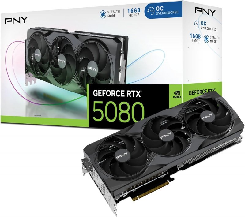 La confezione della GPU di PNY