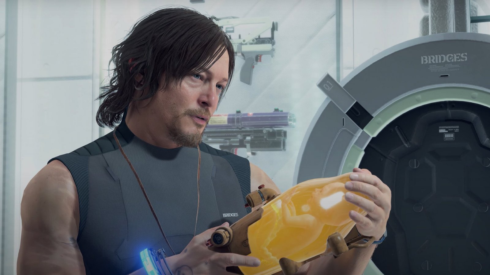 Sam Porter Bridges in Death Stranding