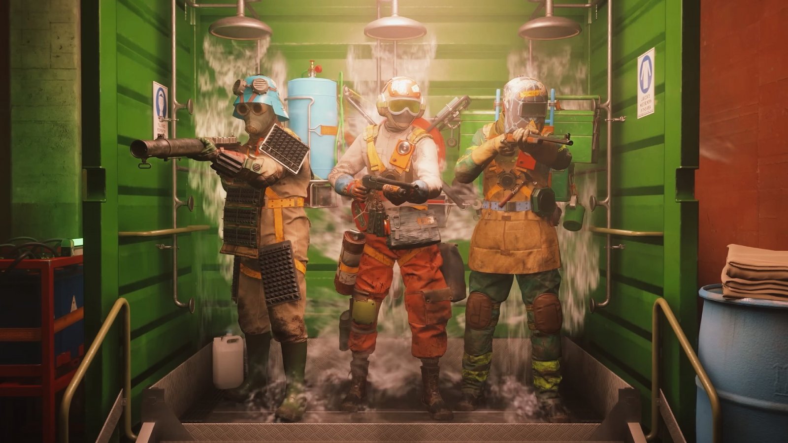 I protagonisti di FBC: Firebreak