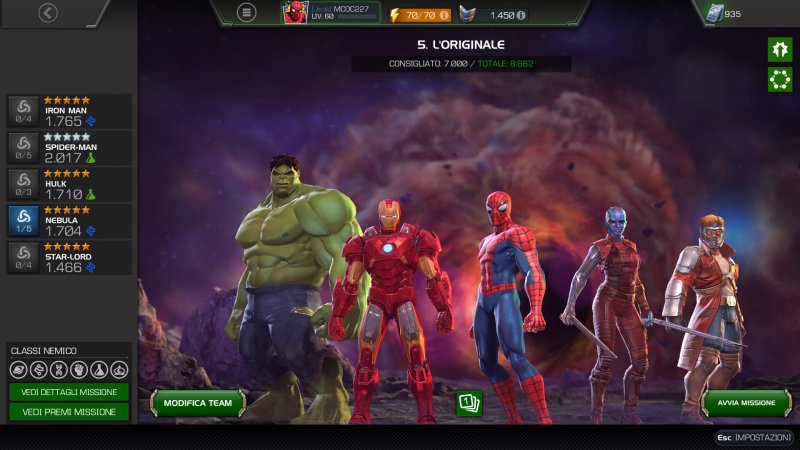 Marvel Sfida dei Campioni