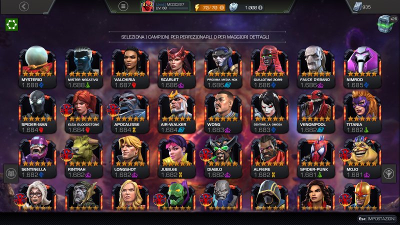 Marvel Sfida dei Campioni