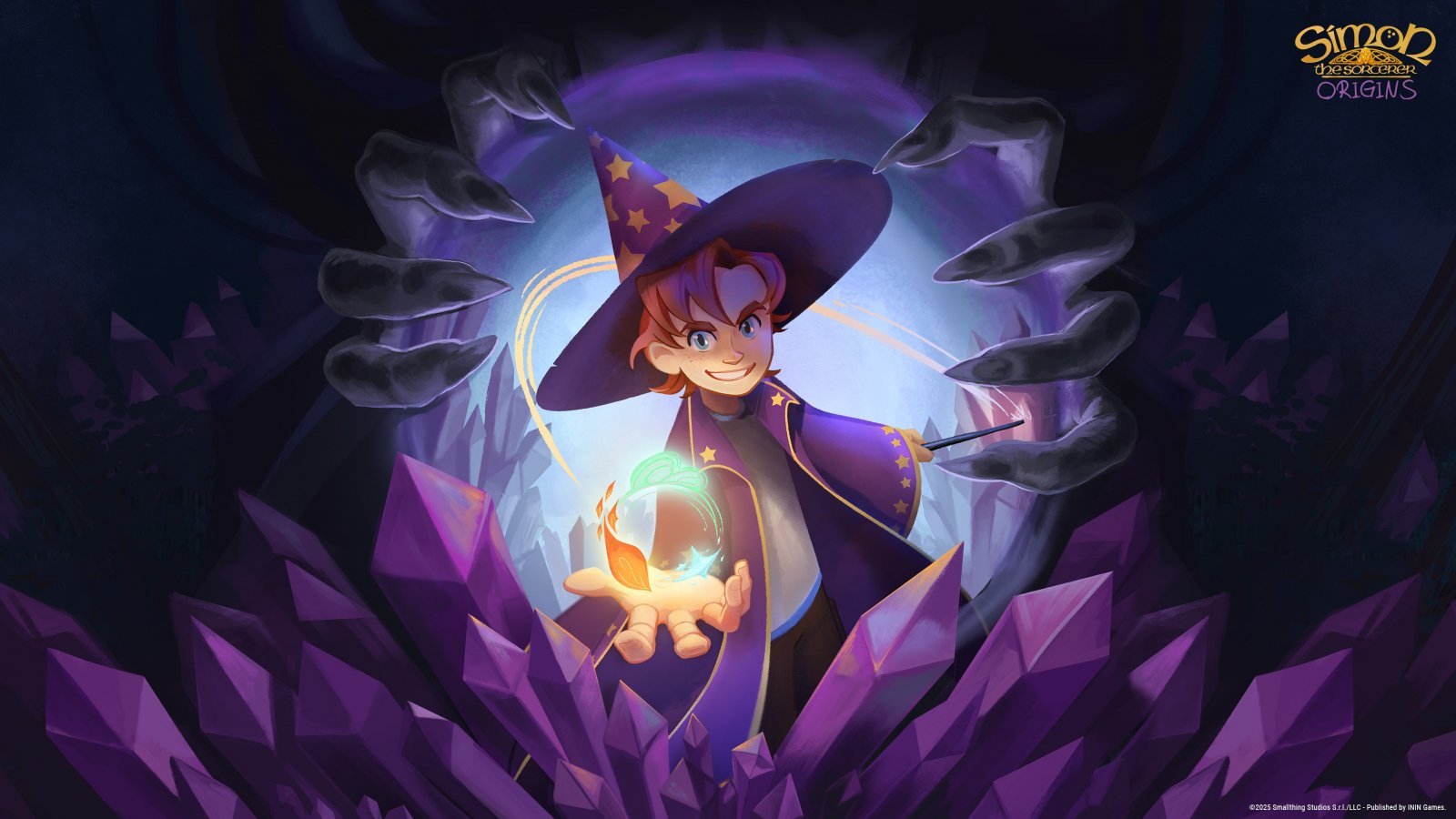 La copertina di Simon the Sorcerer Origins