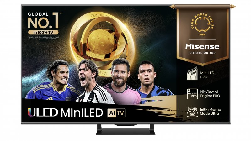 Il design dell'Hisense U7QPRO da 55 e 75 pollici