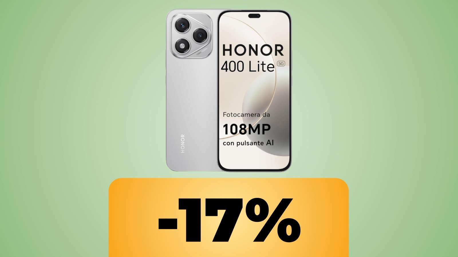 Honor 400 Lite in offerta